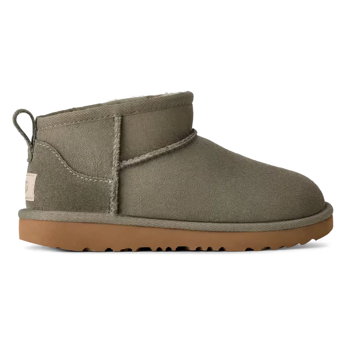 UGG Classic Ultra Mini-Laars Moss Green/Amphora