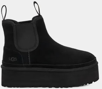 UGG Neumel Platform Chelsea Boot Black