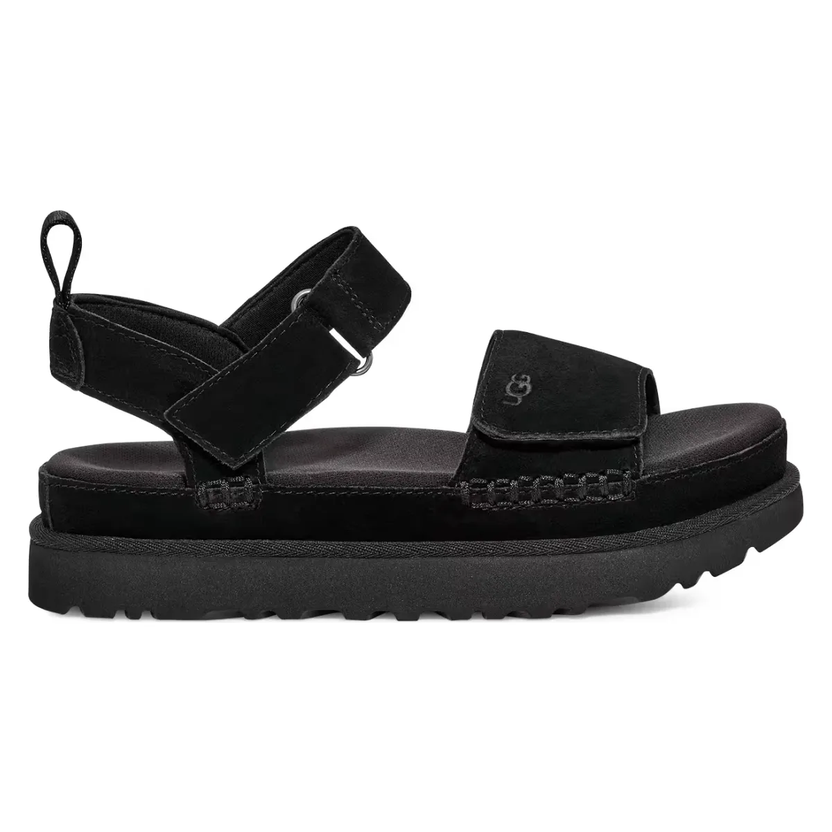 UGG Goldenstar Platform Sandal Black (Women's)