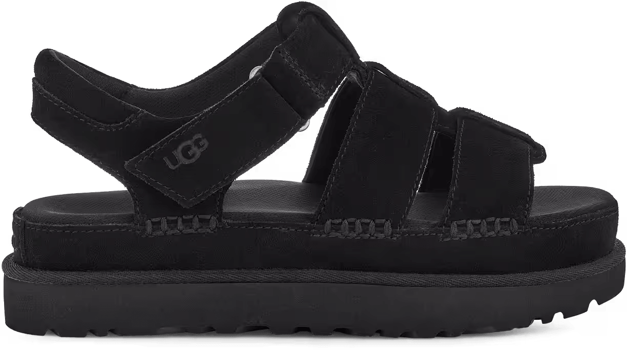 UGG Goldenstar Strap Platform Sandal Black (Women's)