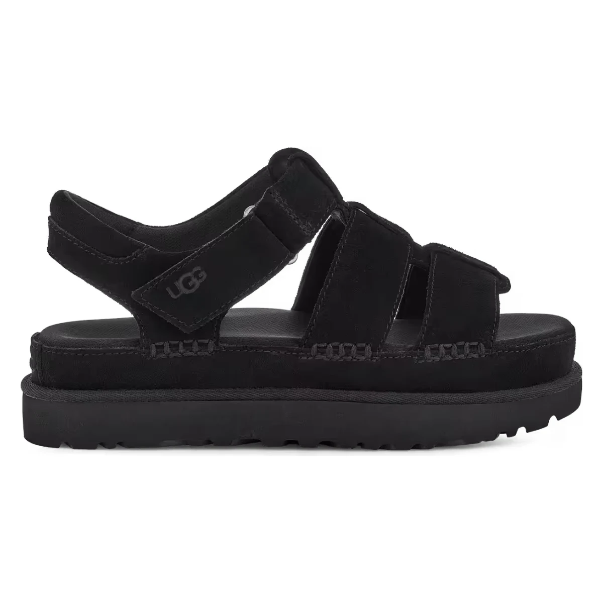 UGG Goldenstar Strap Platform Sandal Black (Women's)
