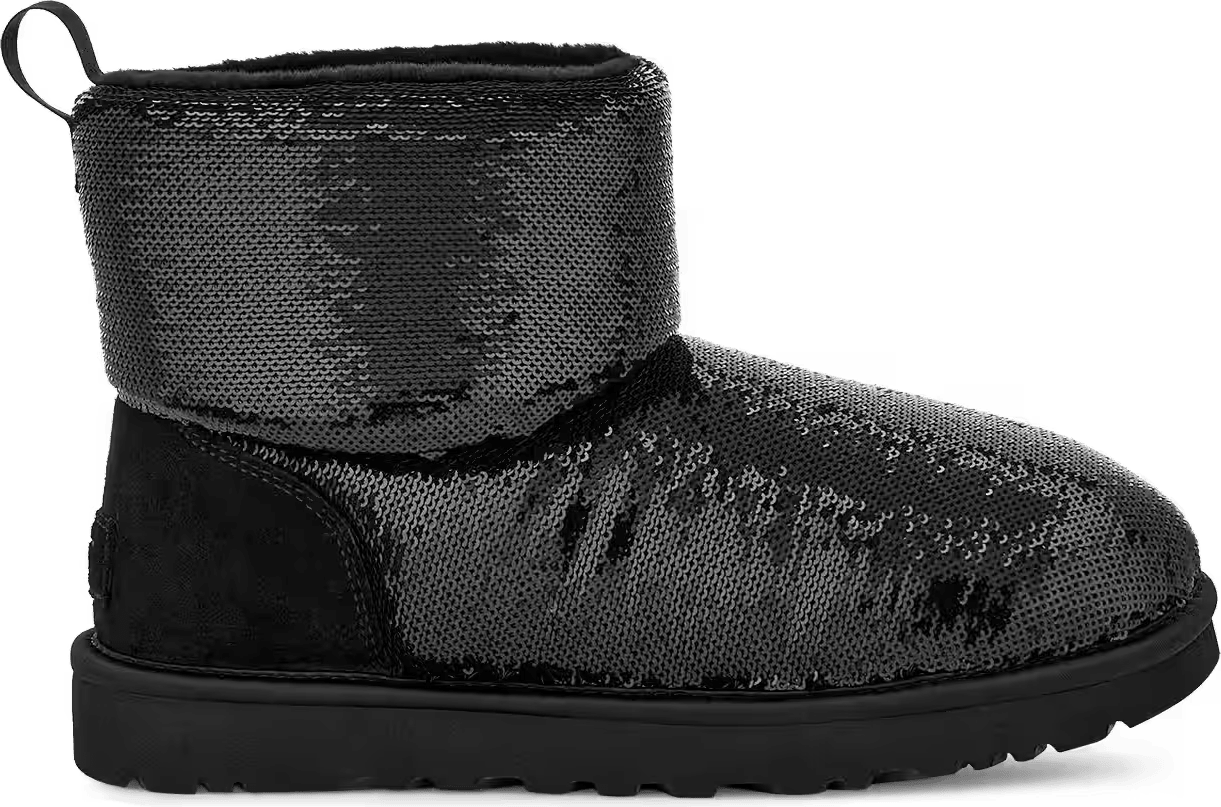 UGG Classic Mini Mirror Ball-Laars Black