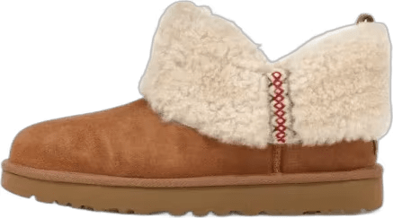 UGG Classic Ultra Mini Boot Heritage Braid Chestnut