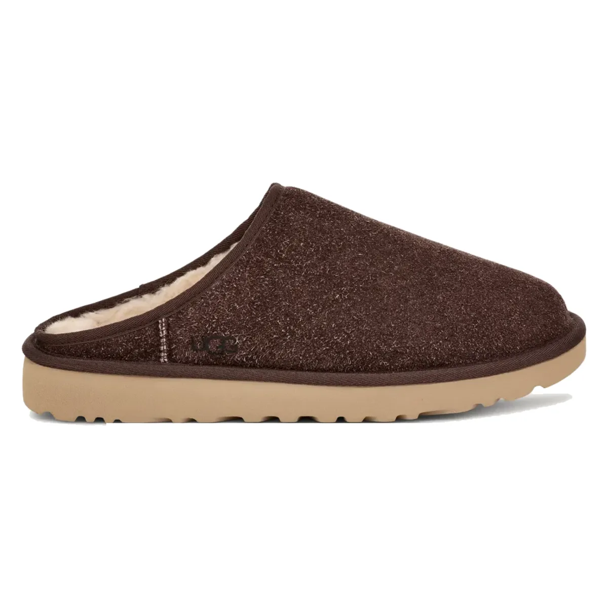 UGG Classic Shaggy Suede Instapper Heren "Burnt Cedar"