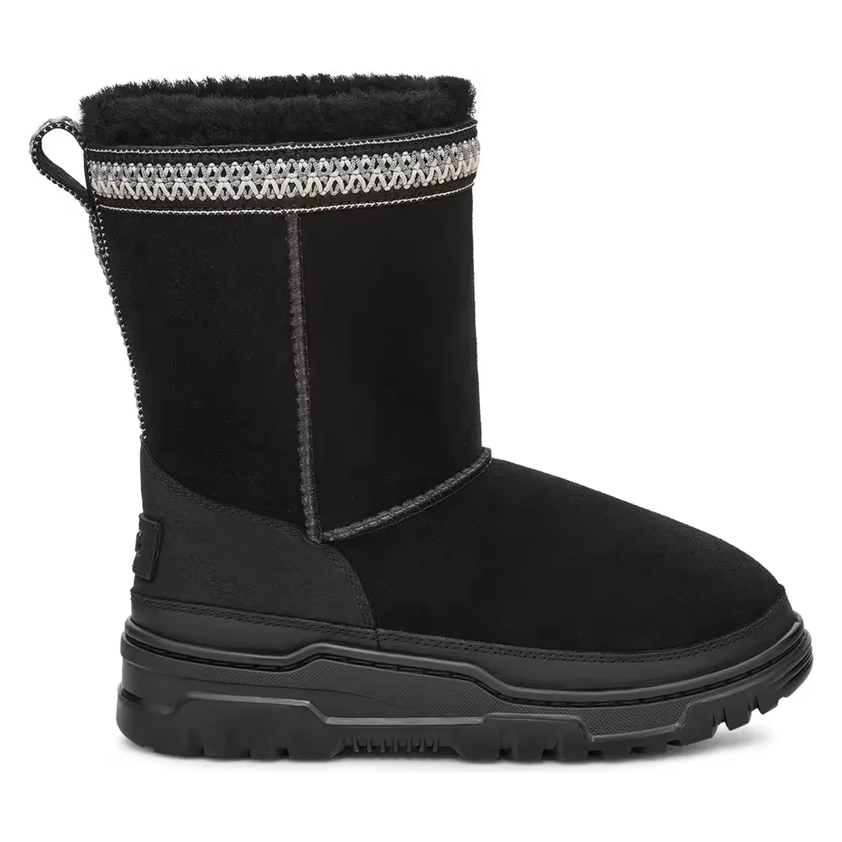 UGG Classic Short TrailGazer Laars Kids "Black"