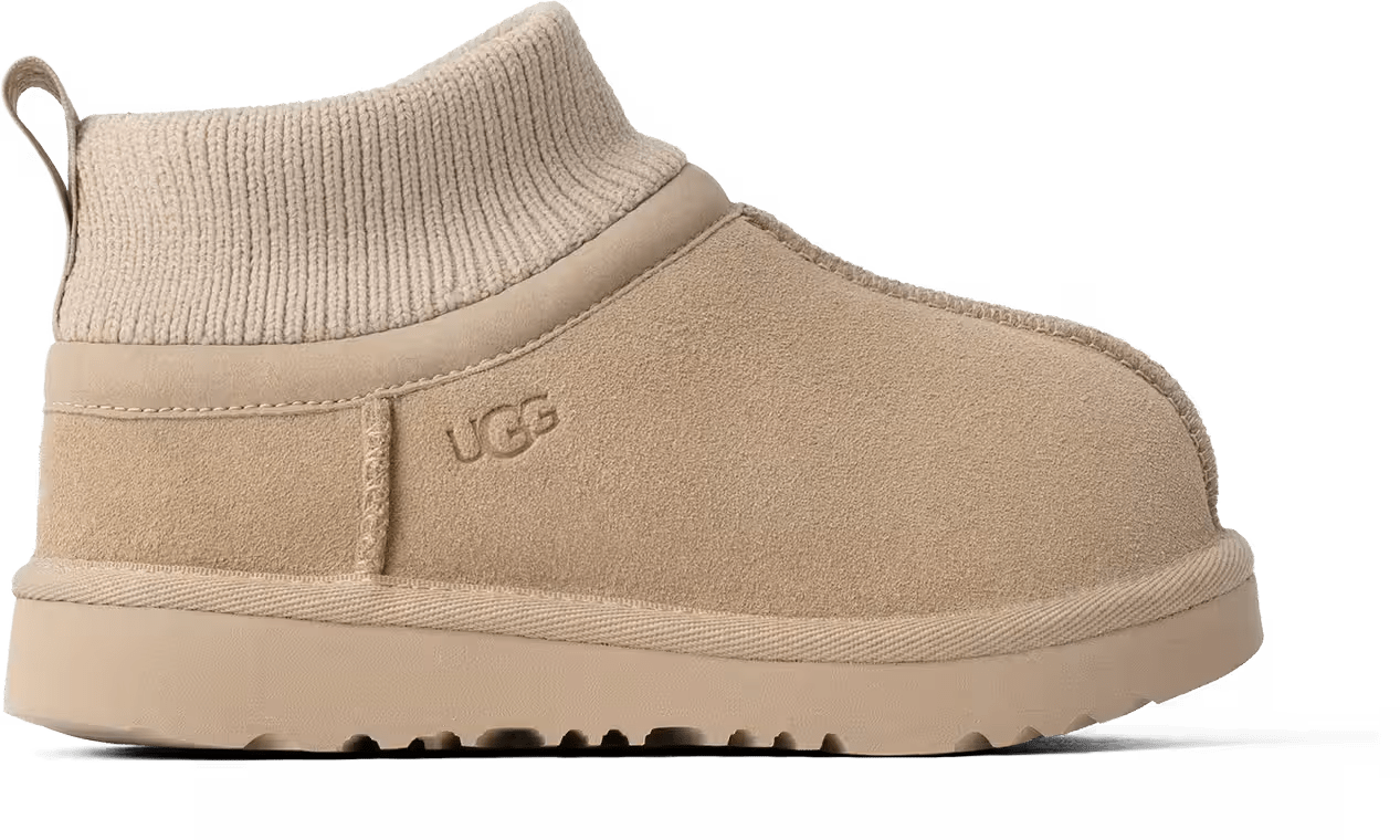 UGG Classic Ultra Stretch Cuff Slipper Mustard Seed (Toddler)