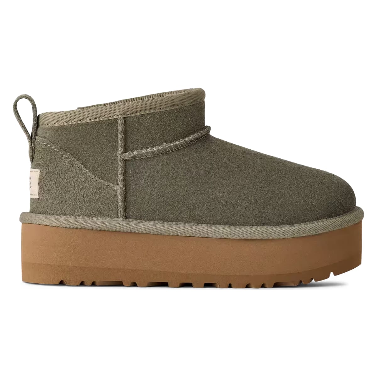 UGG Classic Ultra Mini Platform-Laars Moss Green