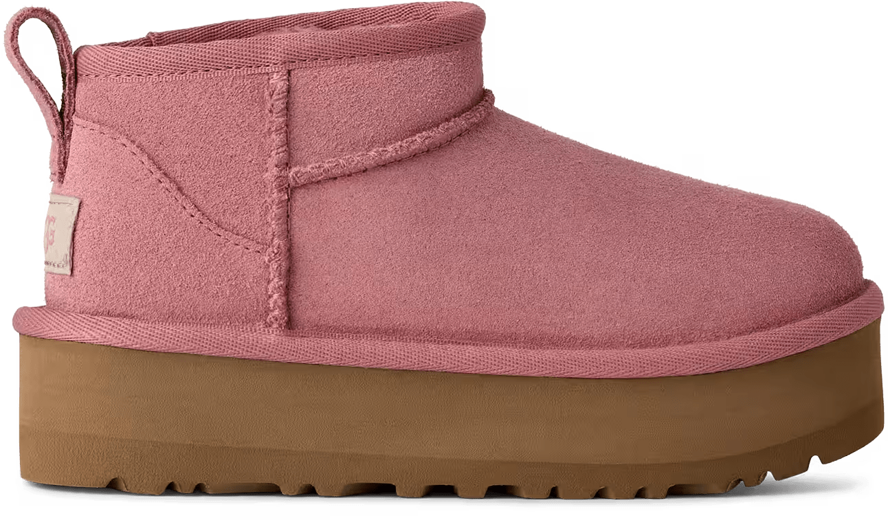 UGG Classic Ultra Mini Platform Boot Pink Dawn (Kids)
