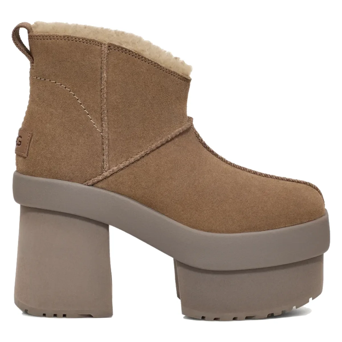 Ugg Platform Mini New Heights Laars Dames Hickory Sneaker Squad ugg-platform-mini-new-heights-laars-dames-hickory-sneaker-squad