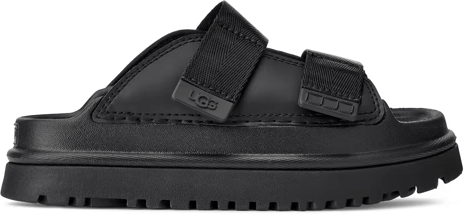 UGG GoldenGlow Slide Black (Kids)