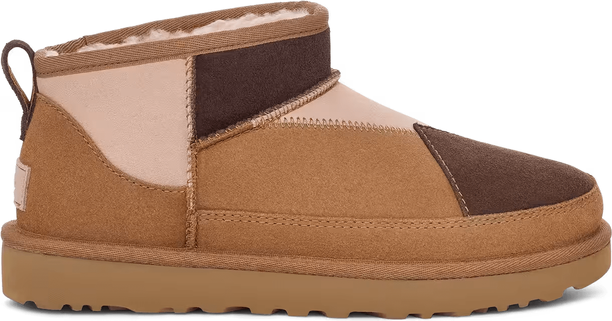 UGG Classic Ultra Mini ReImagined-Laars Chestnut Multi