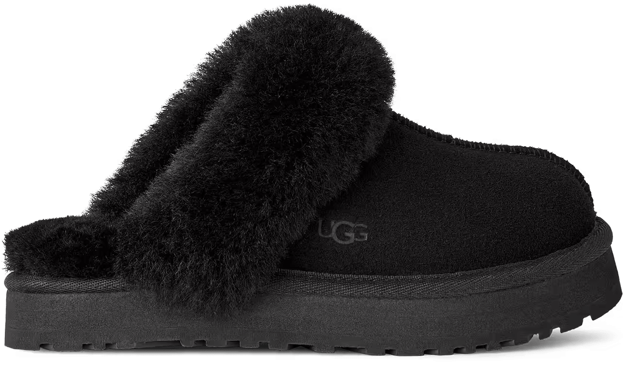 UGG Disquette Slipper Black (Kids)