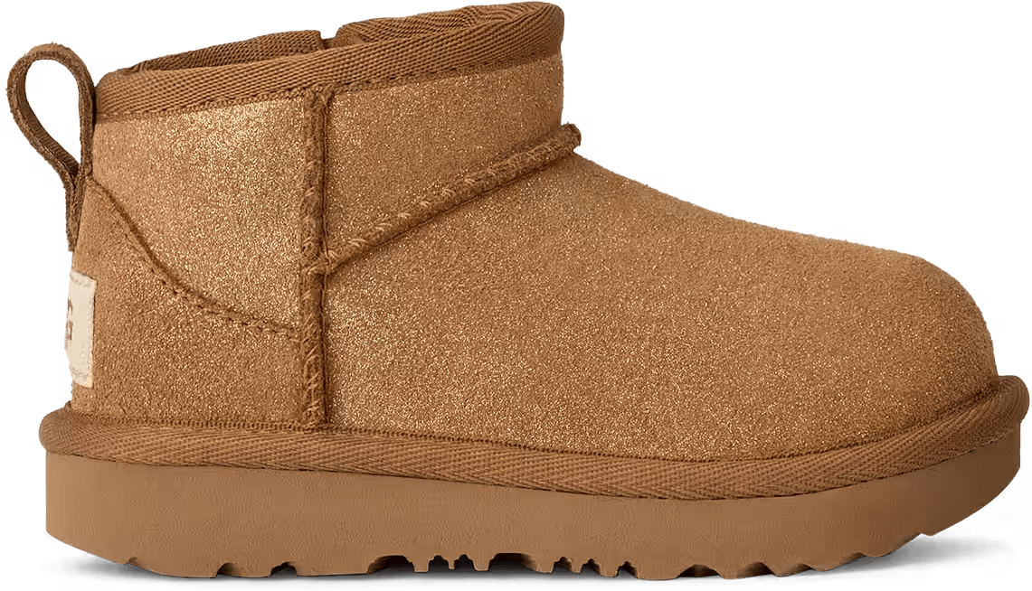 UGG Classic Ultra Mini Dazzle-Laars Chestnut