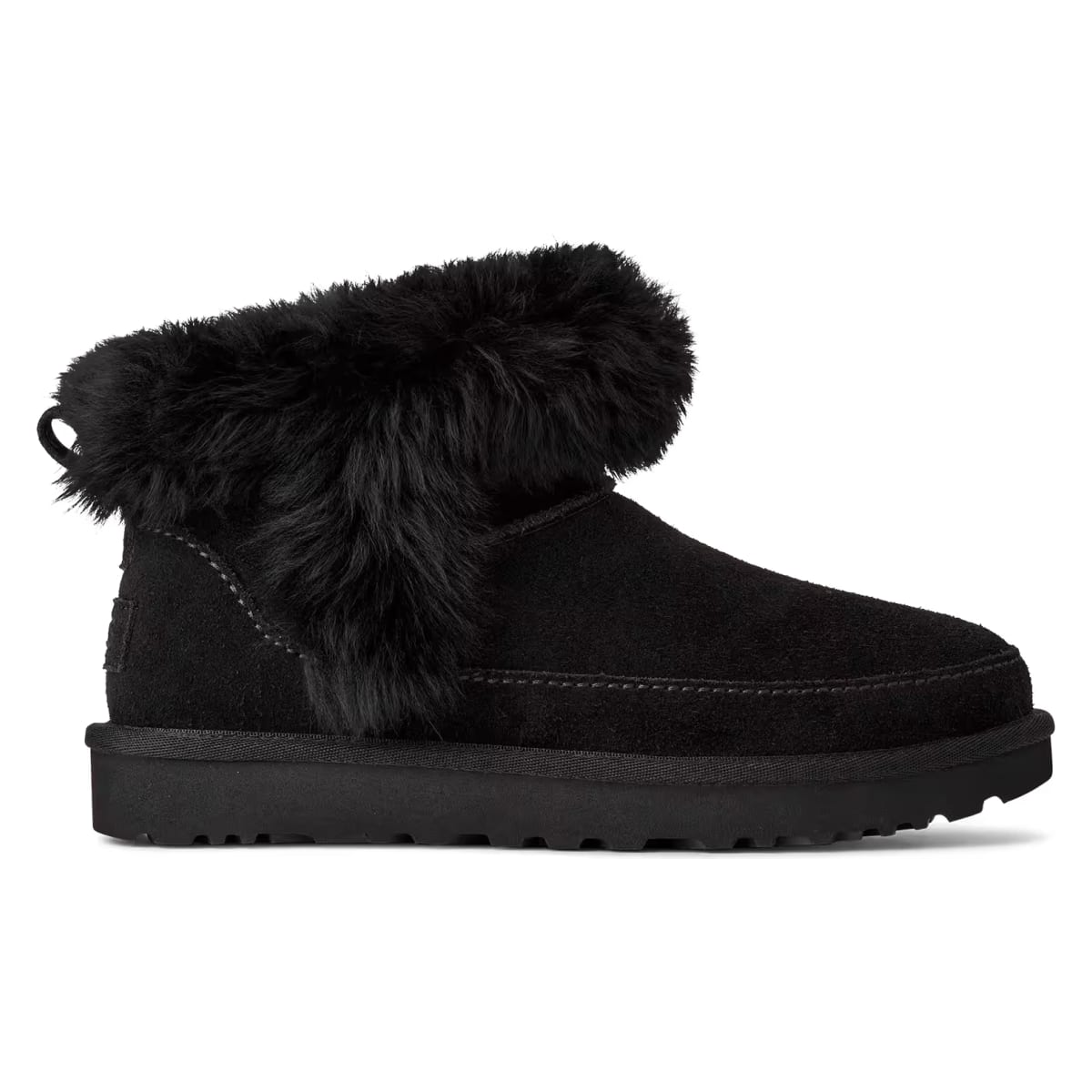 UGG Classic Ultra Mini Chalet Boot Black (Women's)