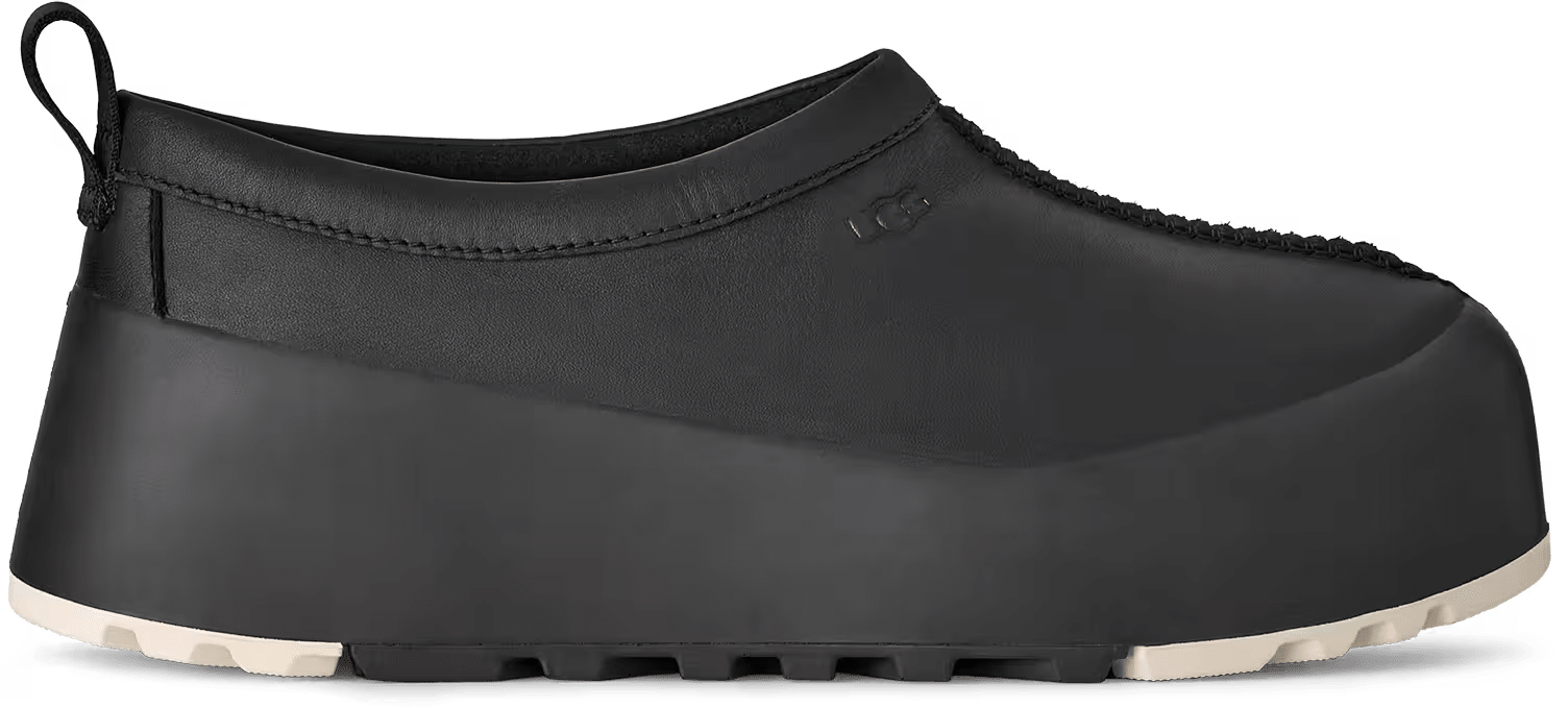 UGG Tasman StreetScape Leather Slipper Black Jasmine (Women's)