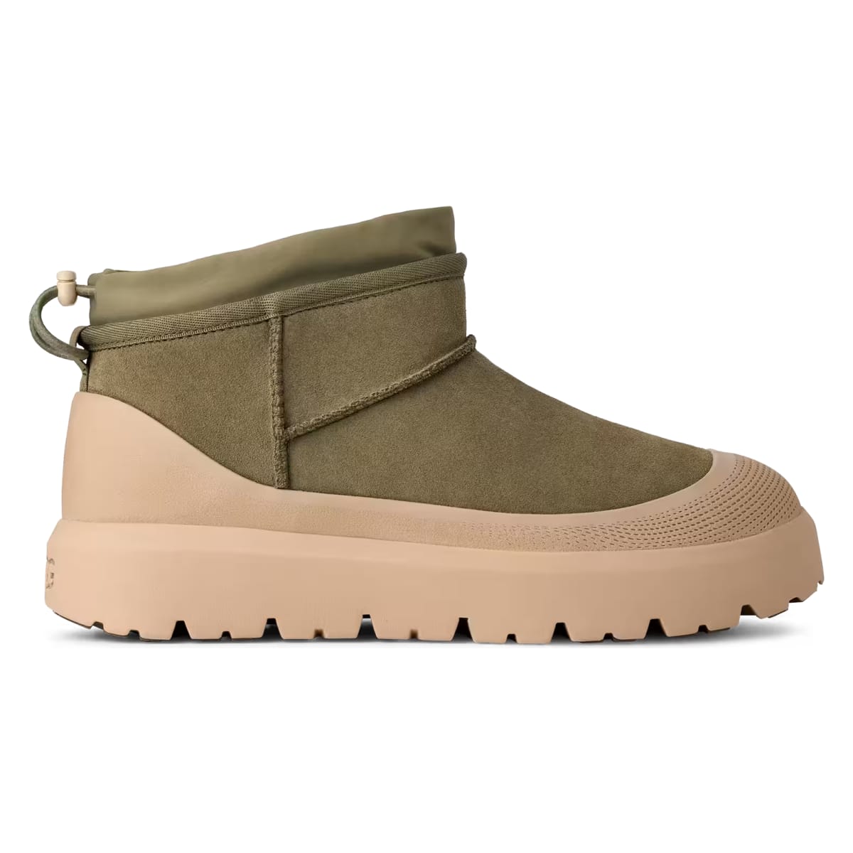 UGG Classic Ultra Mini Weather Hybrid-Laars Burnt Olive/Mustard Seed
