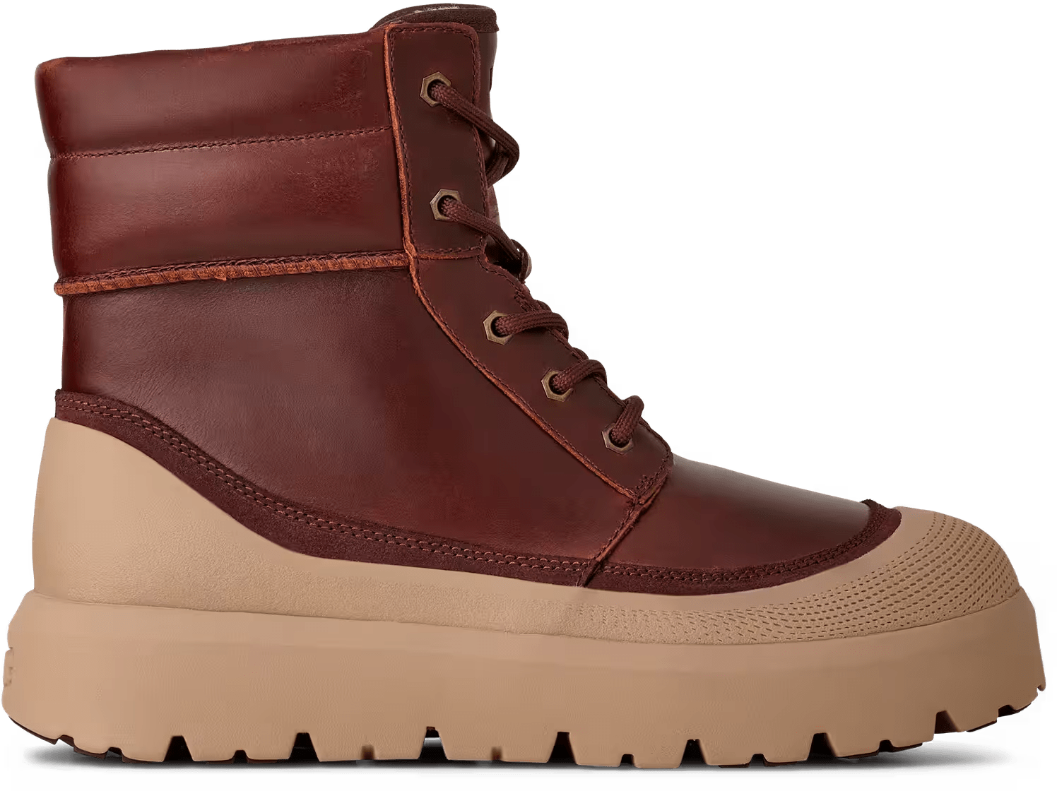 UGG Neumel High Weather Hybrid Boot Cordovan White Pepper