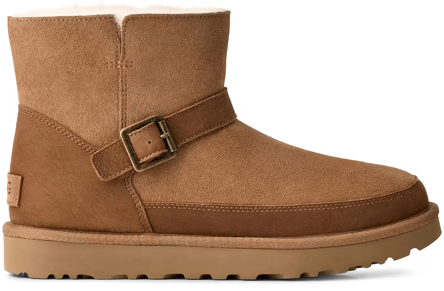 UGG Classic Mini Bellina Belted Boot Chestnut