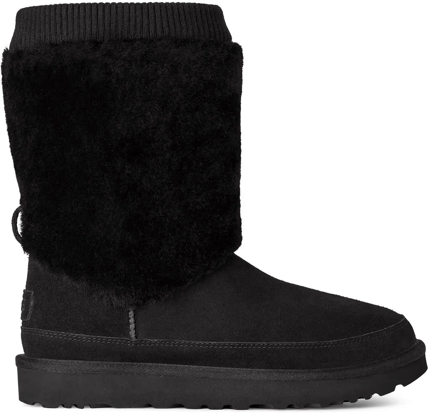 UGG Classic Short Posy Boot Black