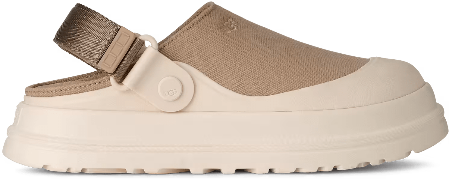 UGG GoldenGlow Canvas-Klomp Mustard Seed