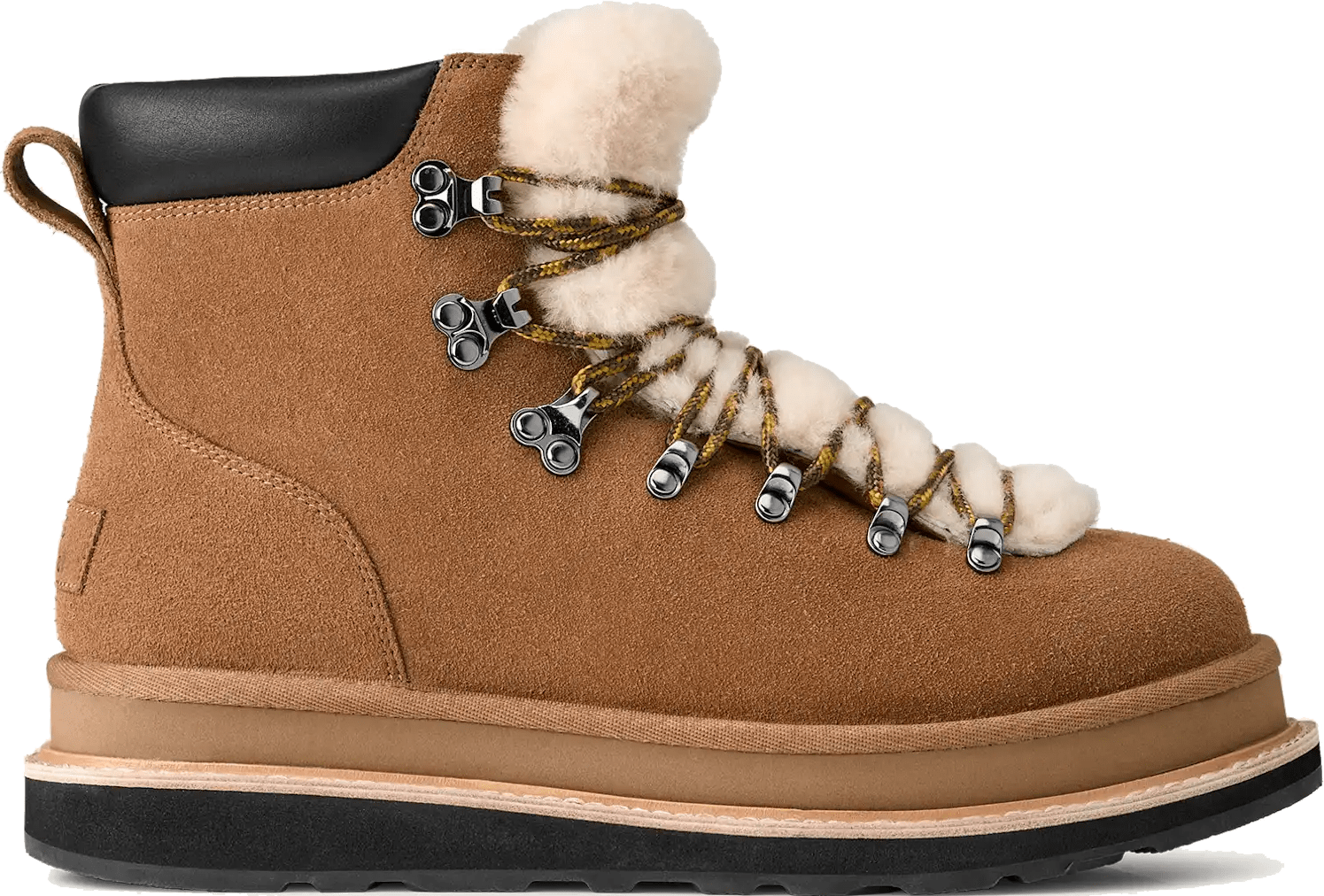 sacai x UGG Hiker Laars "Chestnut"