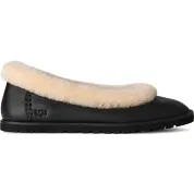 UGG Zora Leren Ballerina's Dames "Black"