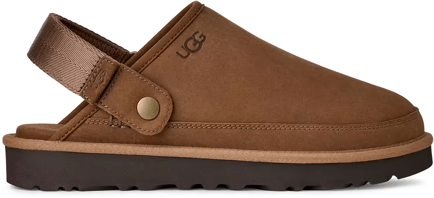 UGG Goldencoast II Nubuck-Klomp Dark Chestnut