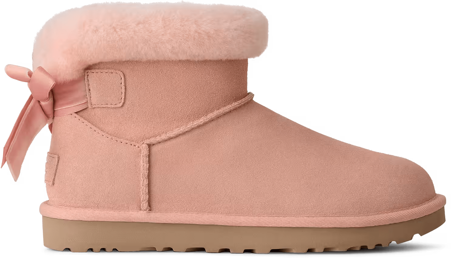 UGG Mini Bailey Mixed Bow Beige Blush