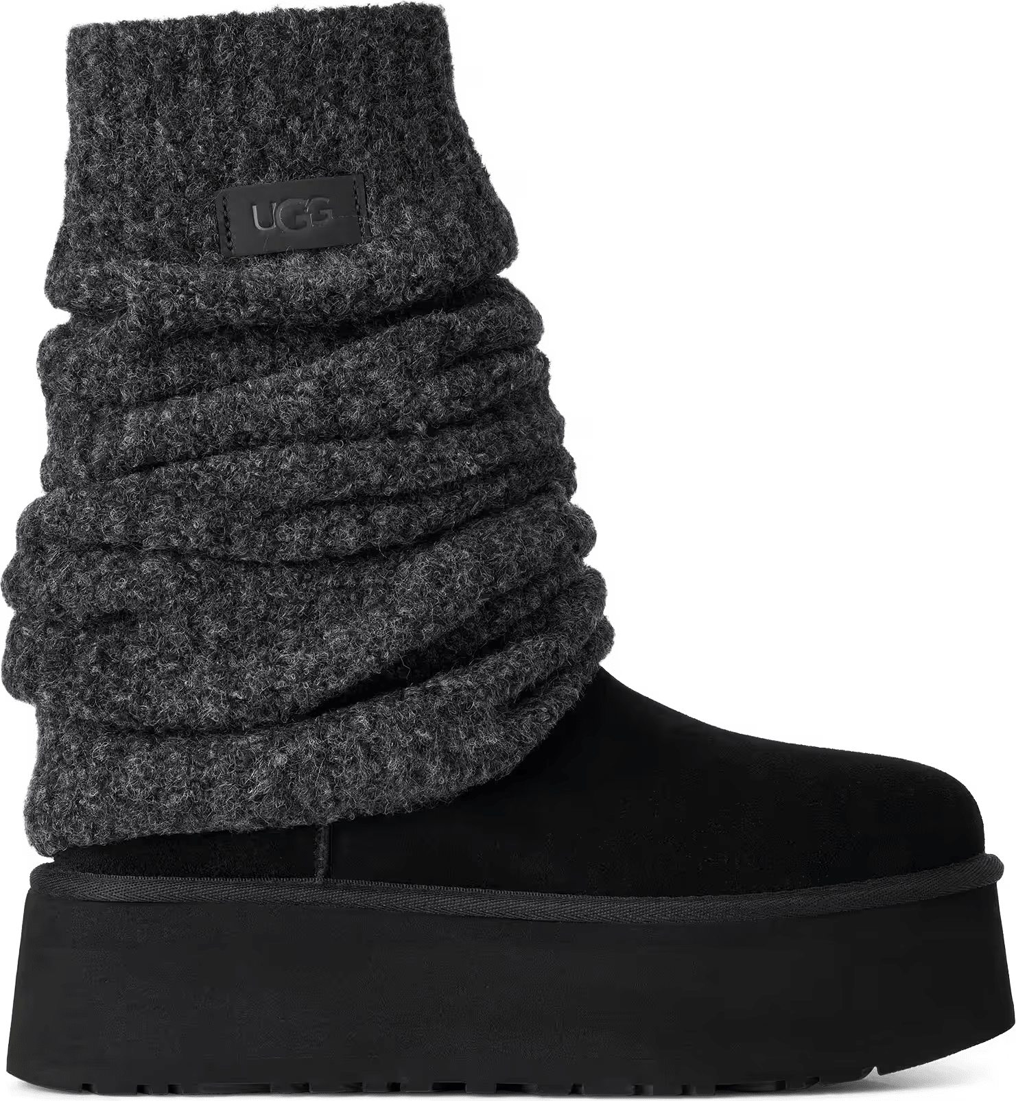 UGG Classic Mini Dipper Legwarmer-Laars Black