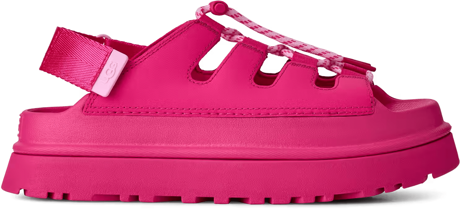 UGG GoldenGlow Toggle-Sandaal Deep Coral