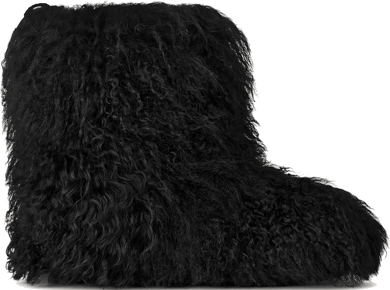 UGG Classic Short Fluff Momma Boot "Black"