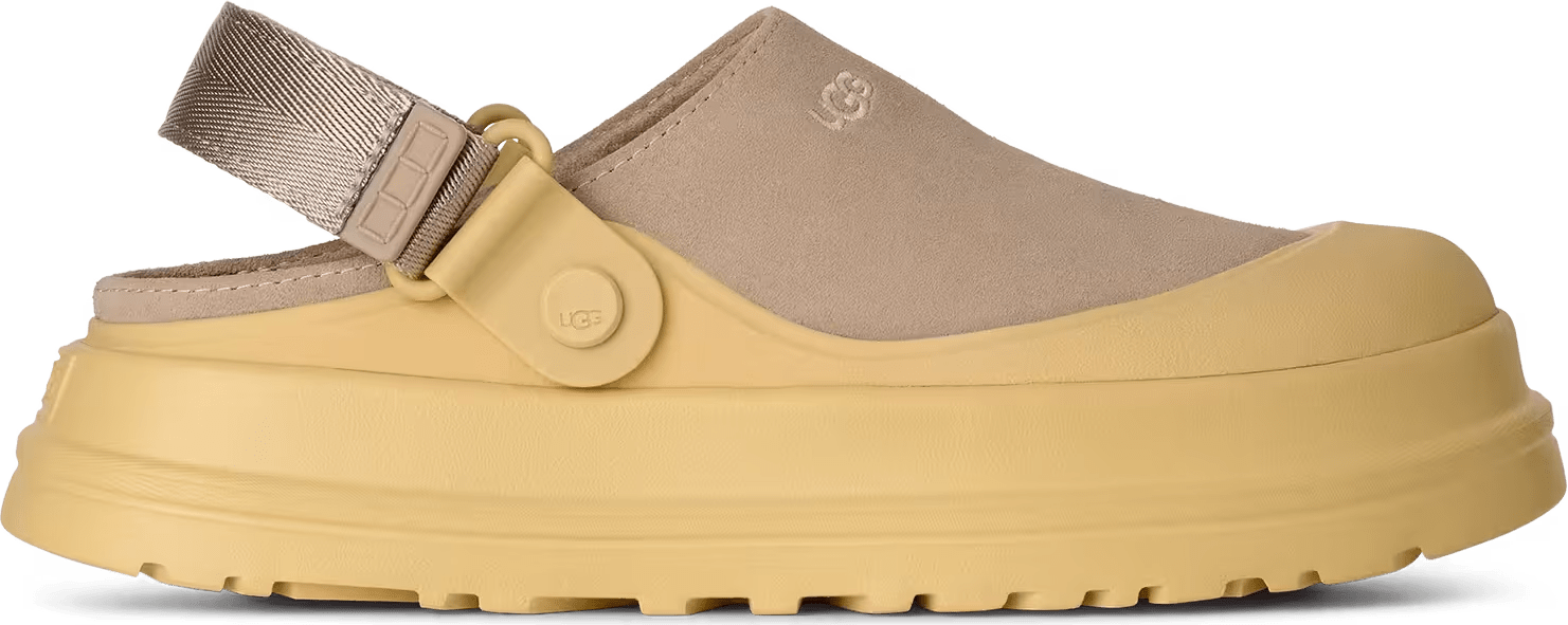 UGG GoldenGlow Suède Klomp Moonlight