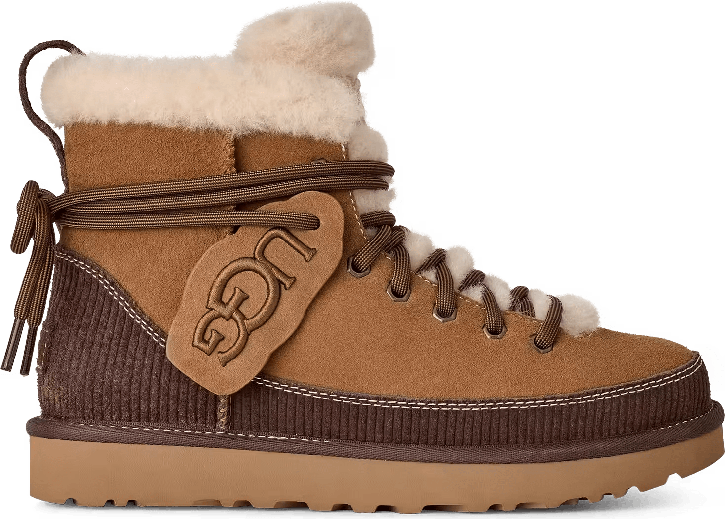 UGG Classic Heritage Lace-Up-Laars Chestnut