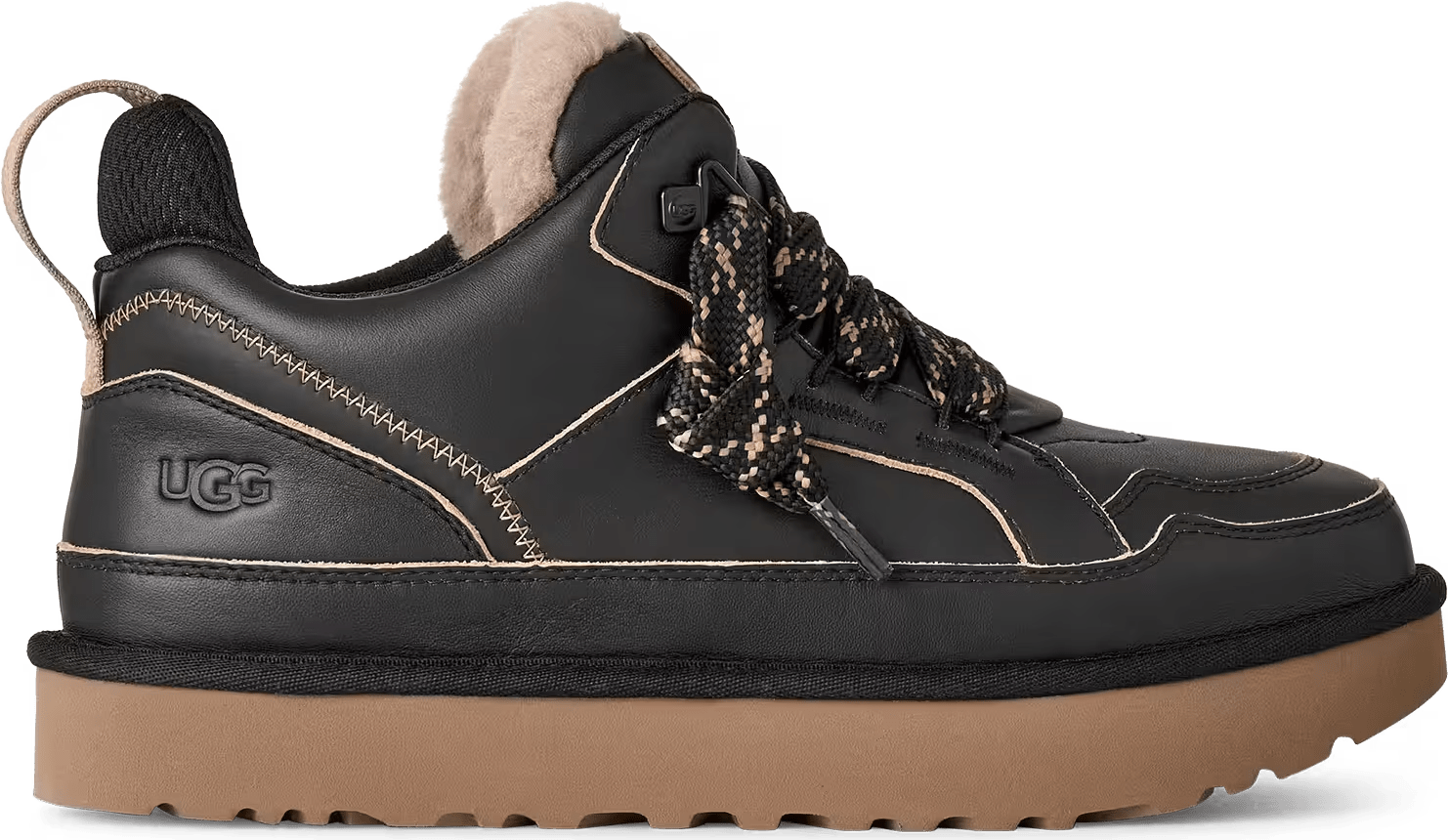 UGG Lowmel Contrast-Sneaker Black/Amphora