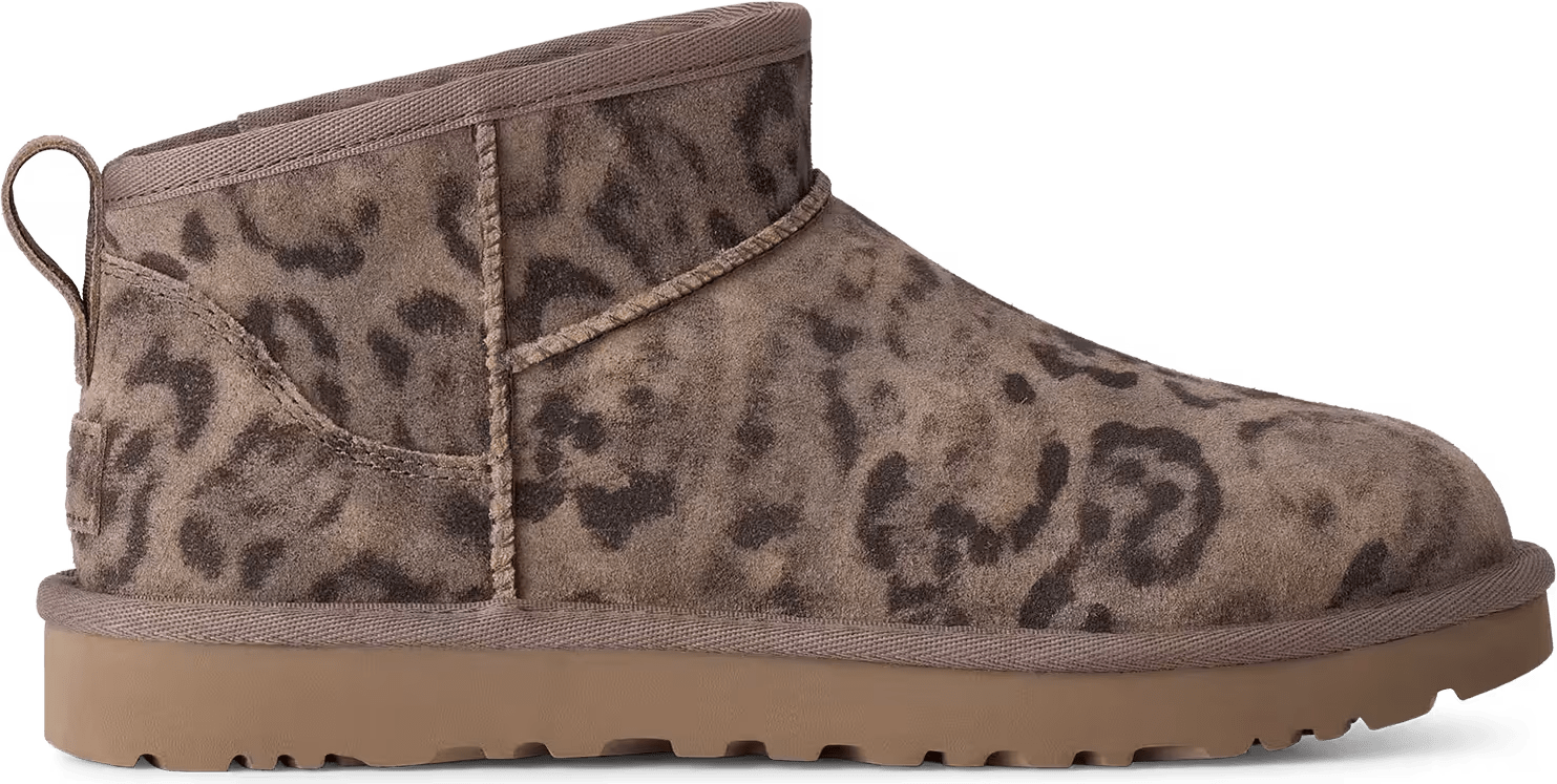 UGG Classic Ultra Mini Spotted Boot Chestnut