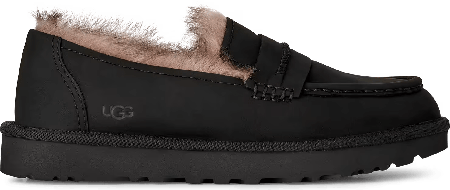 UGG Ellis Nubuck-Loafer Black
