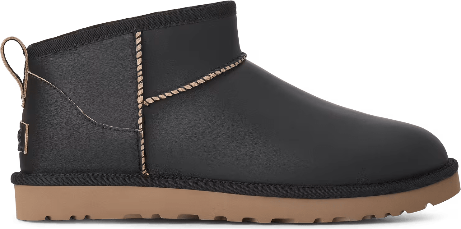 UGG Classic Ultra Mini Contrast-Laars Black/Amphora