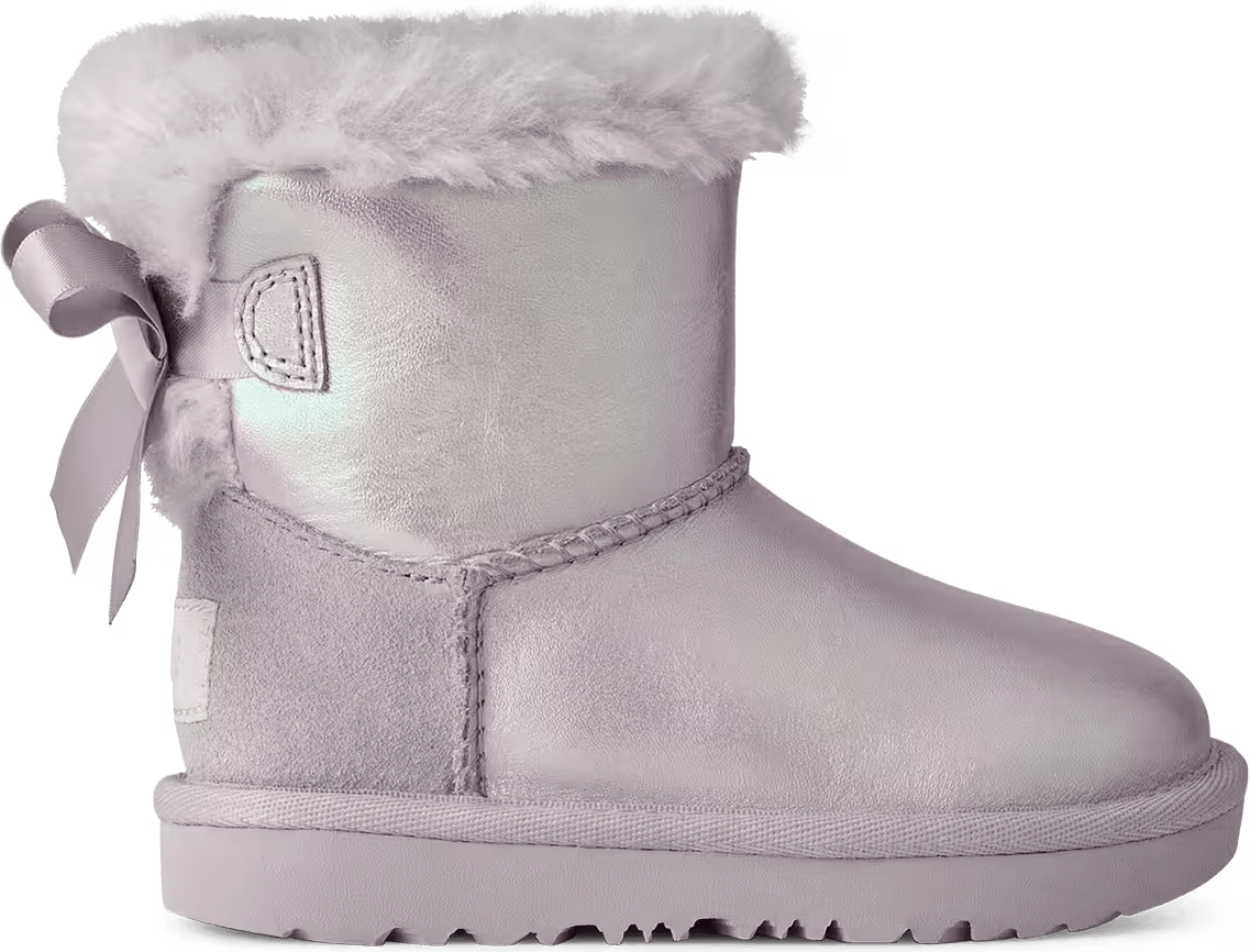 UGG Mini Bailey Bow II Frosted-Laars Lavender Smoke
