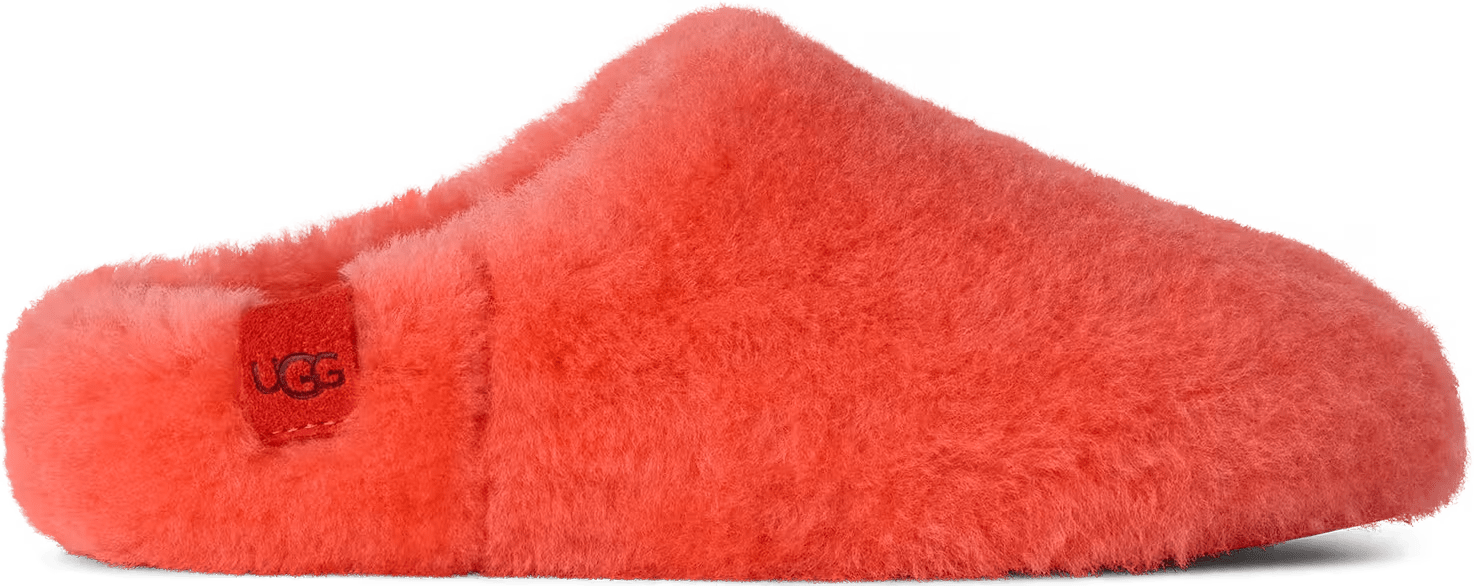UGG Elea Fluffed-Instapper Orange Gerbera