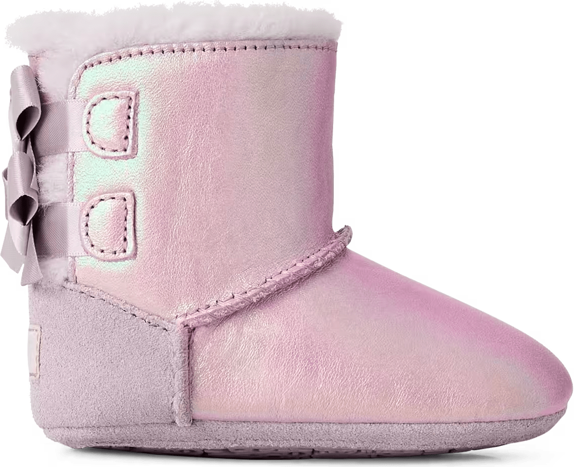 UGG Bailey Bow Frosted Bootie Lavender Smoke