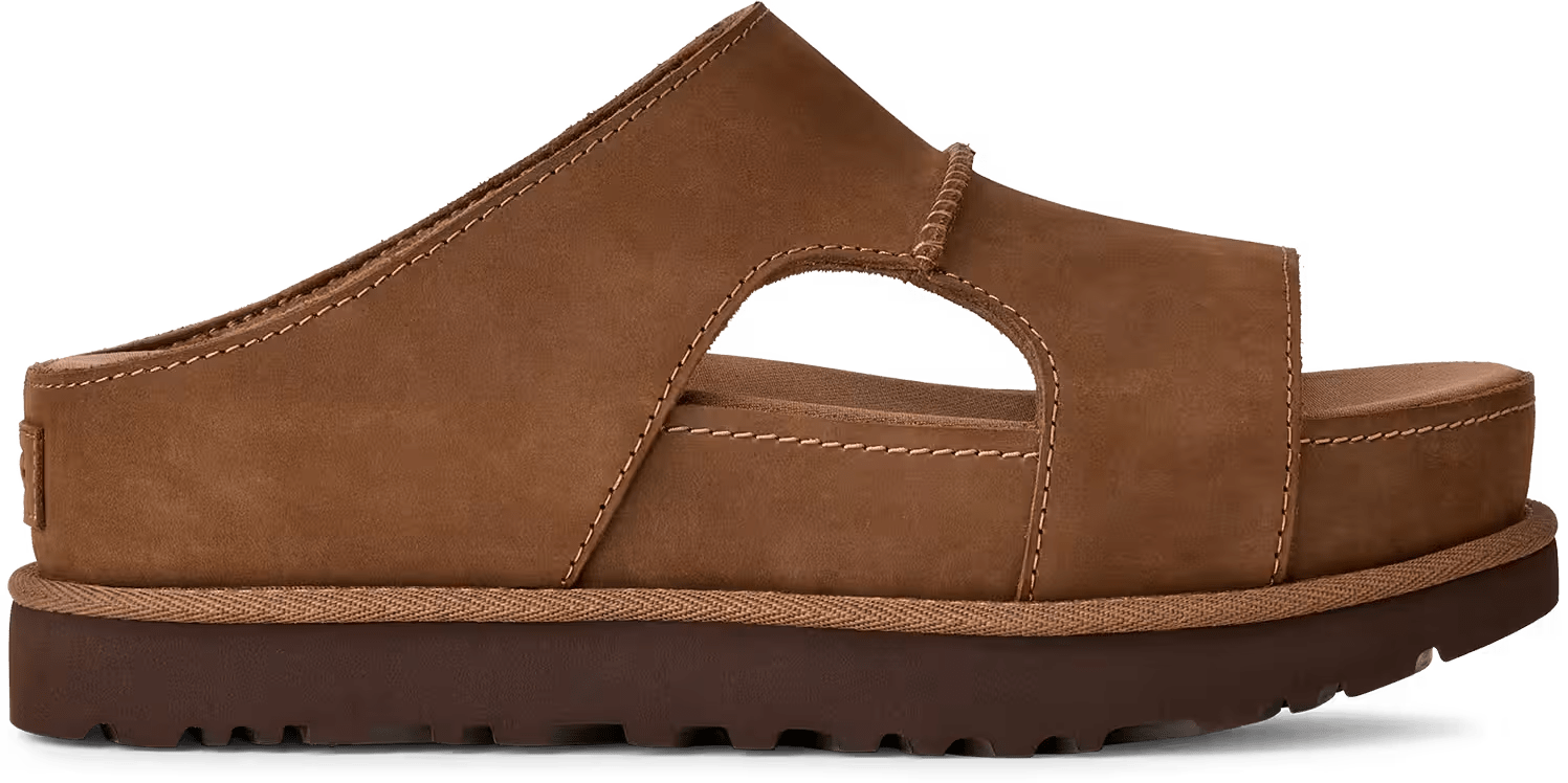 UGG Goldenstar Hi Cutout-Slipper Dark Chestnut