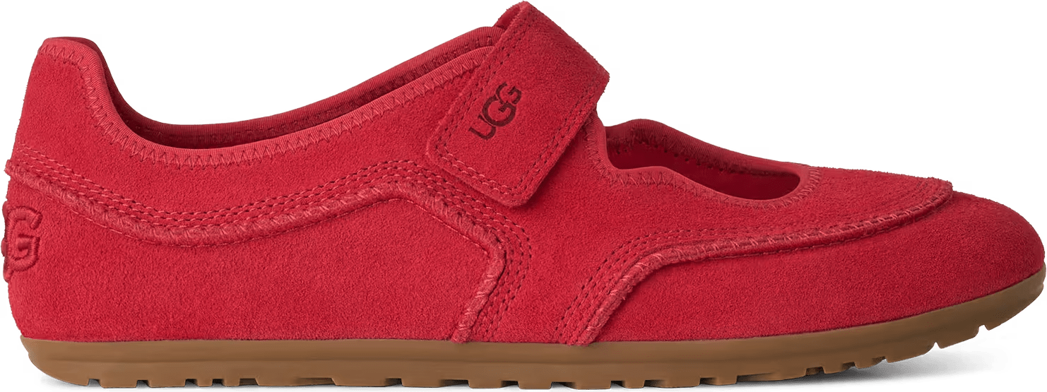 UGG Quill Mary Jane "Ribbon Red"