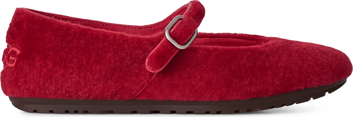 UGG Quill Ballerina "Red Ribbon"