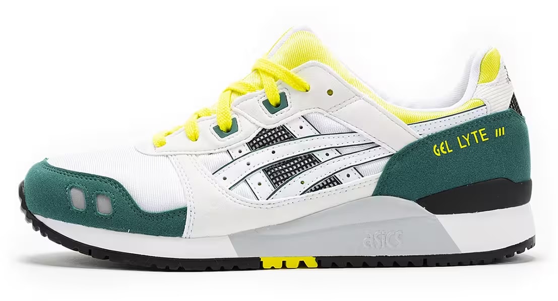 Asics Womens Gel Lyte GL III 3 OG Citrus White Yellow
