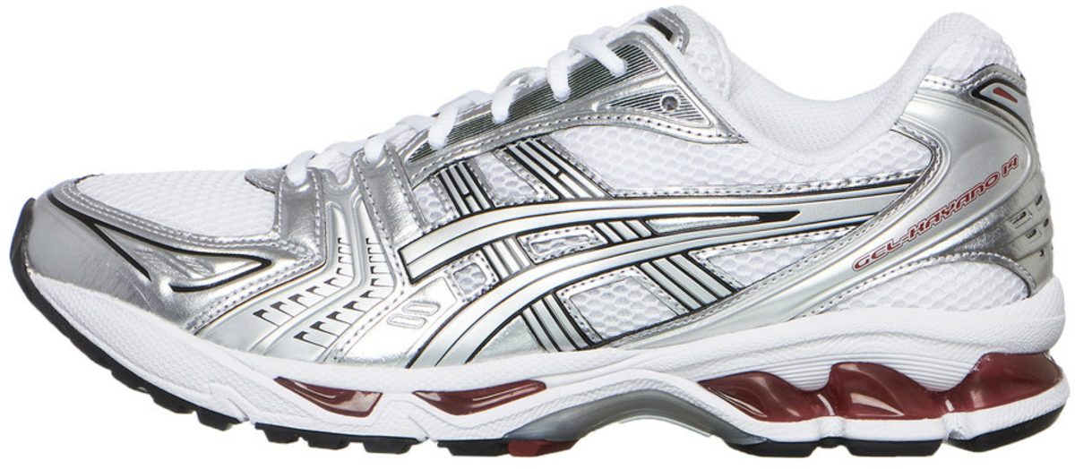 Asics gel kayano hotsell 19 kids silver