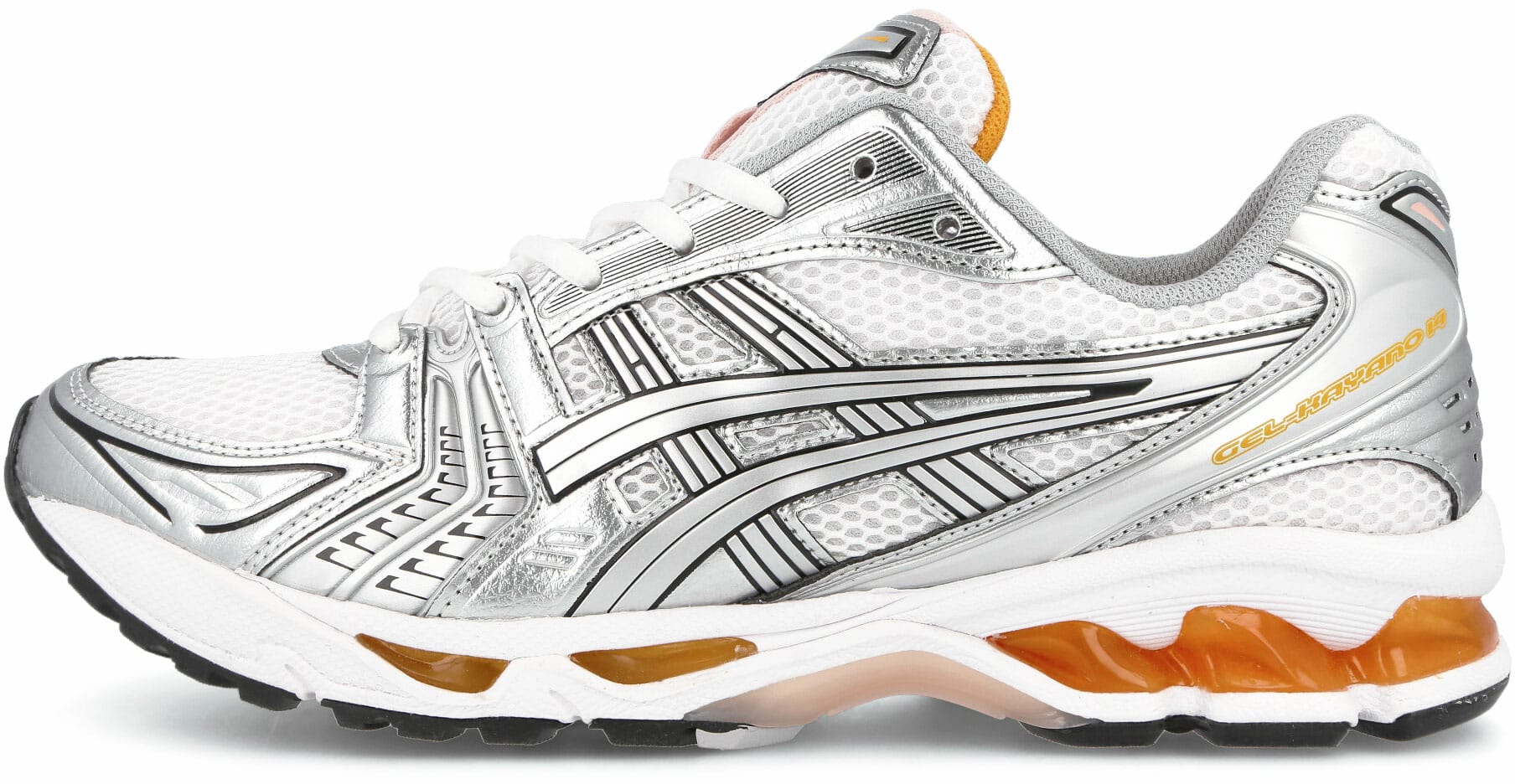 ASICS Gel-Kayano 14 White Pure Sliver Orange