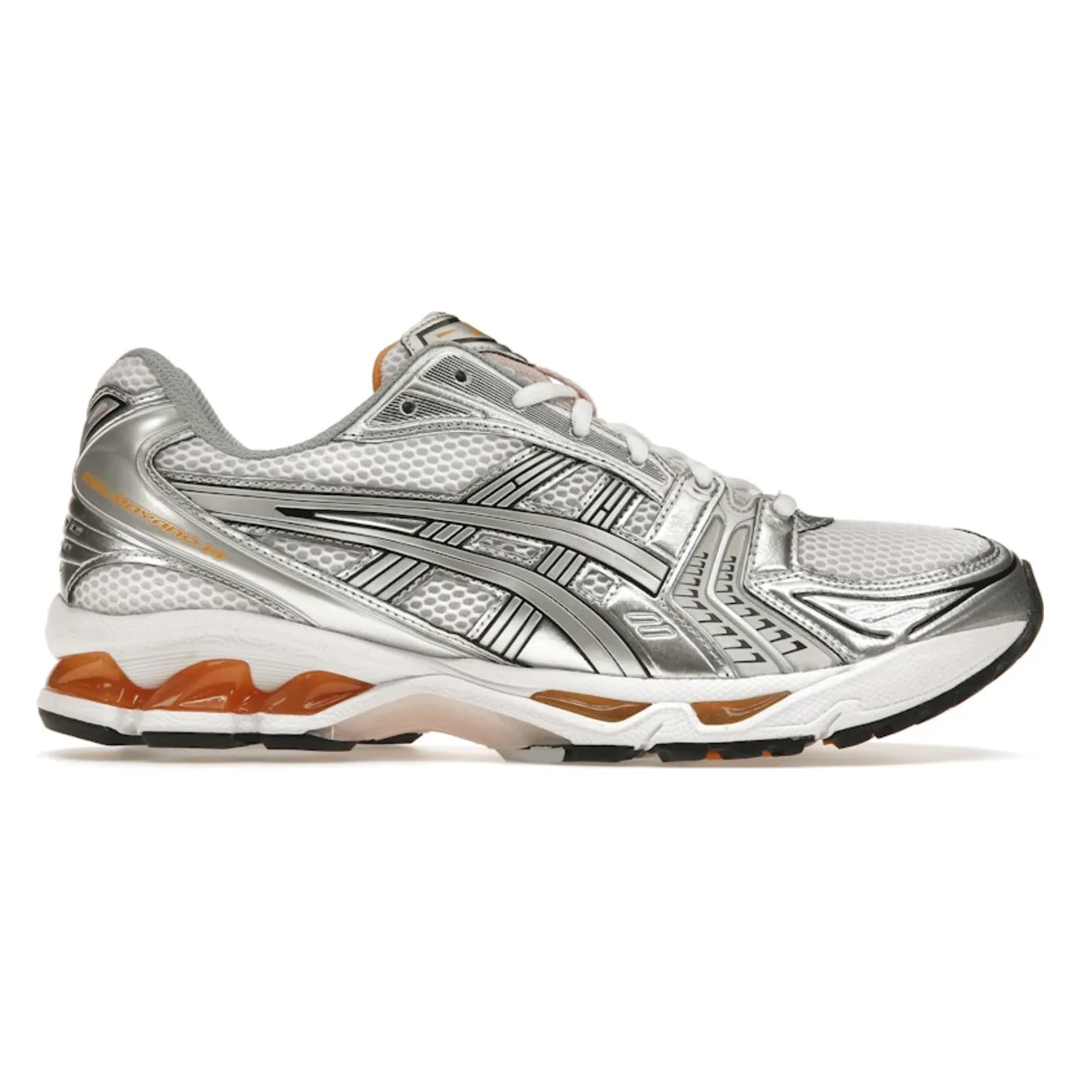 ASICS Gel-Kayano 14 White Pure Sliver Orange