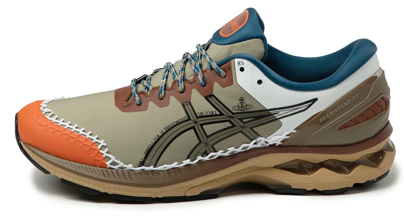 Vivienne Westwood x Asics Gel Kayano 27 DE "Lichen Rock Brown"