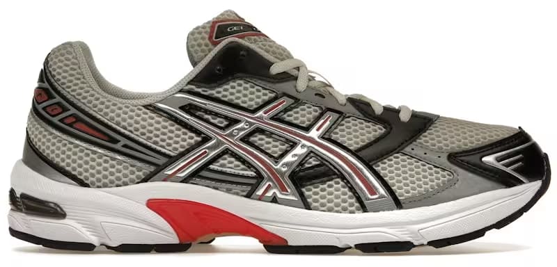 ASICS Gel-1130 Smoke Grey Pure Silver Red