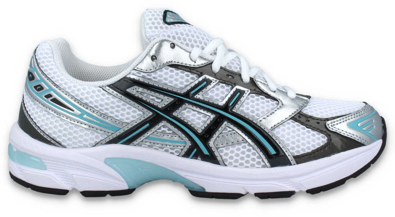 ASICS Gel-1130 White Black Turquoise